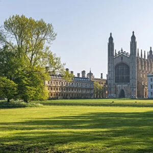 UK, England, Cambridgeshire, Cambridge, The Backs, Kings College