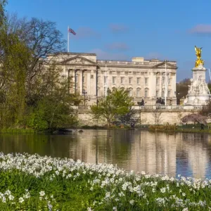 UK, England, London, Buckingham Palace from St Jamess Park UK, England, London, Buckingham Palace from St Jamess Park
