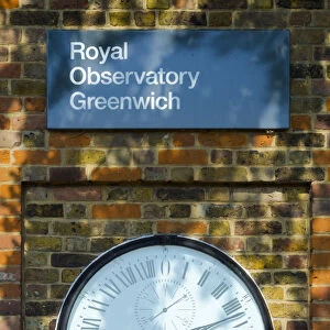 UK, England, London, Greenwich Park, Royal Observatory