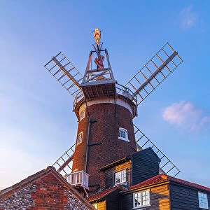 UK, England, Norfolk, North Norfolk, Cley, Cley Windmill