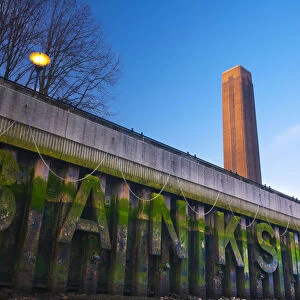 UK, London, Bankside, Tate Modern in old Bankside Power Station