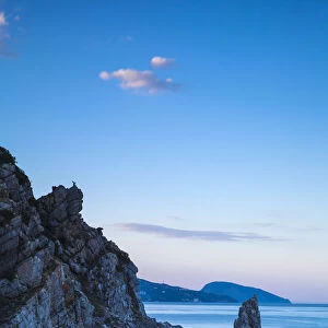 Ukraine, Crimea, Yalta, The Sail rock, near Swallows Nest