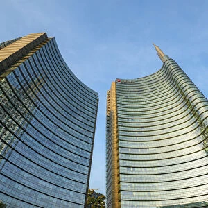 Unicredit tower at Porta Nuova district, Milan, Lombardy, Italy