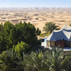 United Arab Emirates, Abu Dhabi, Al Ain, Remah Desert, Luxury villas at Telal Resort