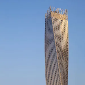 United Arab Emirates, Dubai, Dubai marina, Cayan Tower, known as Infinity Tower before