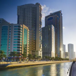 United Arab Emirates, Sharjah, Al Qasba Canal