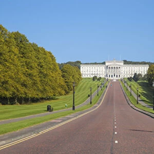 United Kingdom, Northern Ireland, Belfast, Stormont Parliament Buildings home to the