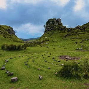 United Kingdom, Scotland, Isle of Skye: the Fairy Glen
