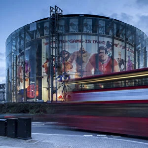 United Kingdom, UK, London, IMAX theatre by Waterloo station