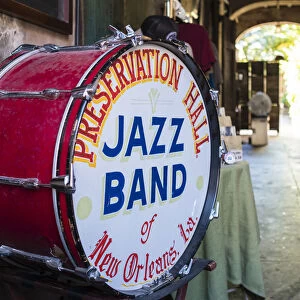 United States, Louisiana, New Orleans, French Quarter. Preservation Hall