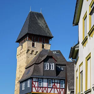 Untertorturm, Bad Camberg, Taunus, Hesse, Germany