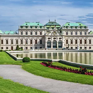 Upper Belvedere historic building complex, Vienna, Austria