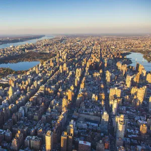 Upper East Side and Central Park, Manhattan, New York City, New York, USA