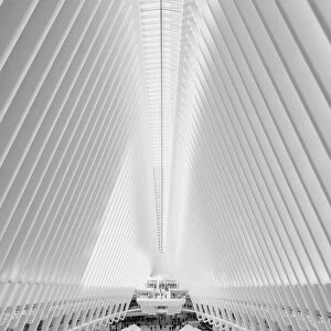 USA, American, New York, Manhattan, Lower Manhattan, One World Trade Center, PATH Station