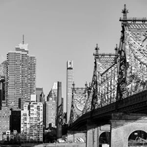 USA, American, New York, Manhattan, East River, Queensboro Bridge