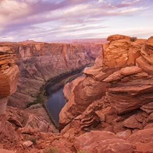 USA, Arizona, Colorado Plateau, Southwest, Glen Canyon National Recreation Area, Horseshoe