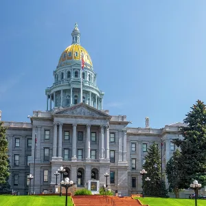USA, Colorado, Denver, Colorado State Capitol