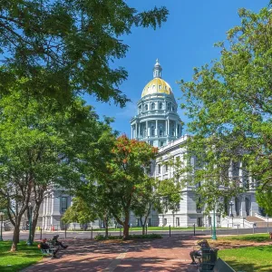 USA, Colorado, Denver, Colorado State Capitol