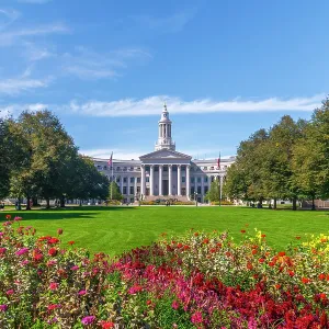 USA, Colorado, Denver, Denver Civic Center, Denver City and County Building