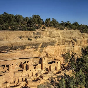USA, Colorado, Mesa Verde National Park (UNESCO Heritage), Cliff Palace dwellings