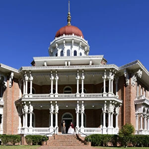 USA, Deep South, Mississippi, Natchez, Longwood, historic antebellum octagonal mansion