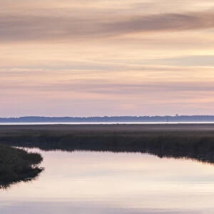 USA, Georgia, Brunswick view along the Bruswick River marshes