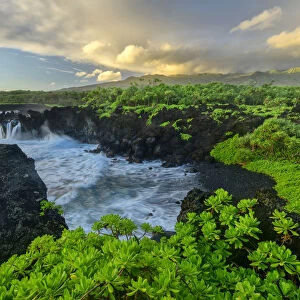 USA, Hawaii, Maui, Hana, Waianapanapa State Park