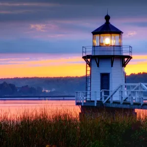 USA, Maine, Doubling Point Lighthouse