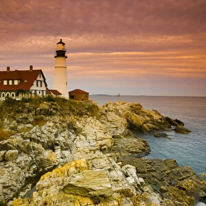 USA, Maine, Portland Head Lighthouse