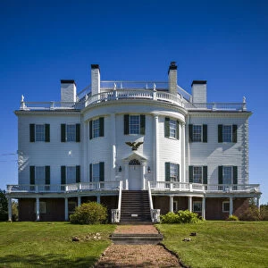 USA, Maine, Thomaston, Montpelier, former home of General Henry Knox, miitary hero