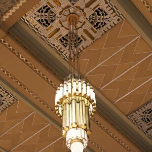USA, Nebraska, Omaha, Omaha Union Station, Union Passenger Terminal, First Art Deco