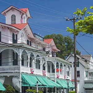 USA, New Jersey, Cape May, The Chalfonte Hotel, hotel in Victorian era building