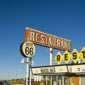 USA, New Mexico, Route 66, Santa Rosa, The Route 66 Restaurant