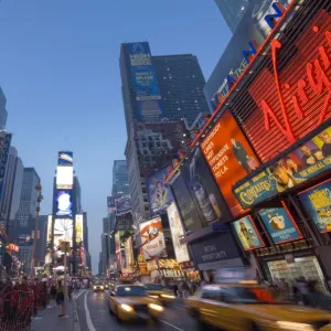 USA, New York City, Manhattan Times Square