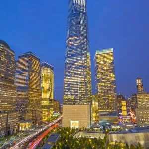 USA, New York, Manhattan, Downtown, World Trade Center, Freedom Tower or One World
