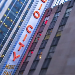 USA, New York, Manhattan, Radio City Music Hall