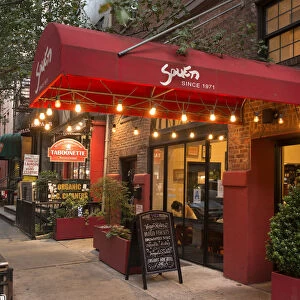 USA, New York, Manhattan, Souen restaurant at East Village