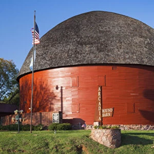 USA, Oklahoma, Arcadia, The Round Barn