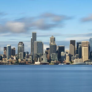 USA, Pacific Northwest, Washington, Seattle skyline