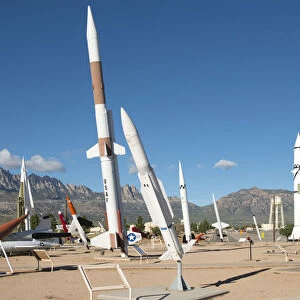 USA, Southwest, New Mexico, White Sands Missile Range Museum
