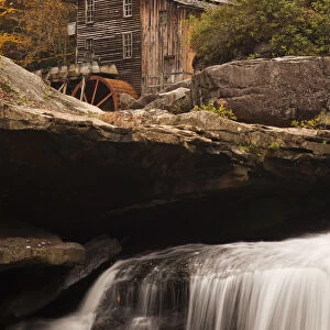 USA, West Virginia, Clifftop, Babcock State Park, The Glade Creek Grist Mill