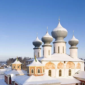 Uspensky Cathedral, Bogorodichno-Uspenskij Monastery, Tikhvin, Leningrad region, Russia