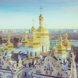 Uspensʹkyy Sobor, Pechersk Lavra (Monastery of the Caves), Kiev (Kyiv), Ukraine