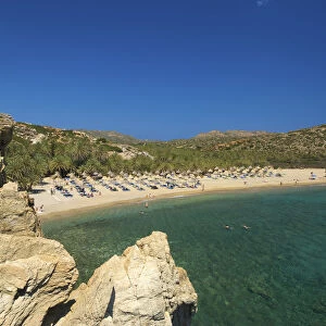 Vai Beach, East Coast, Crete, Greece