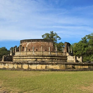 Vatadage, Quadrangle, Polonnaruwa (UNESCO World Heritage Site), North Central Province
