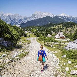 Velika Planina plateau, Central Slovenian region, Slovenia