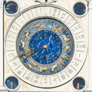 Venice Astronomical Clock Print Venice Astronomical Clock Print