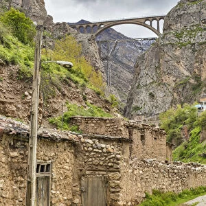 Veresk Bridge, Trans-Iranian Railway, Savadkuh County, Mazandaran Province, Iran
