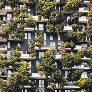 Vertical Garden, Milan, Lombardy, Italy