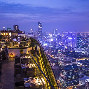 Vertigo bar, Banyan Tree Hotel, Sathorn, Bangkok, Thailand